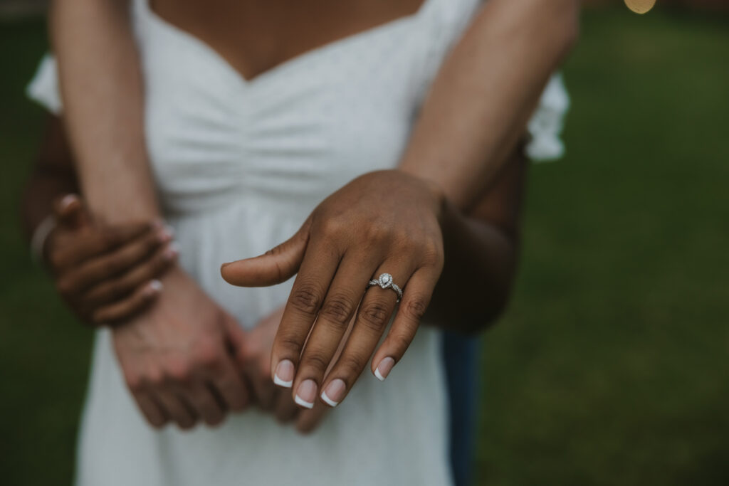 Engagement ring in Rockwall, Texas