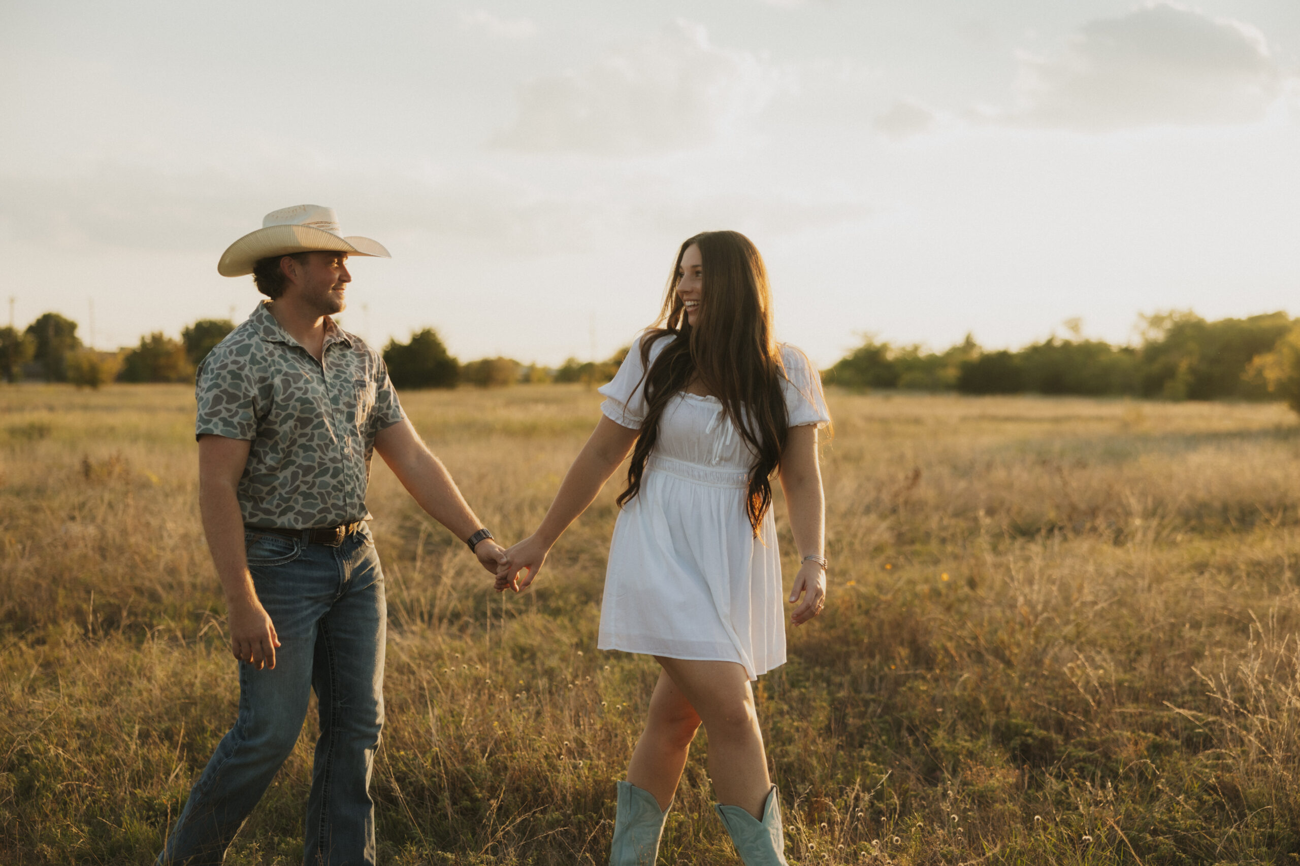 Western Engagement Photos | Dallas Engagement Photographer