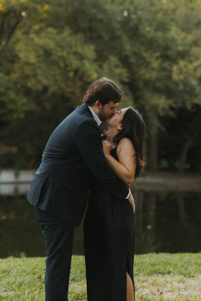 engagement session at highland park in texas