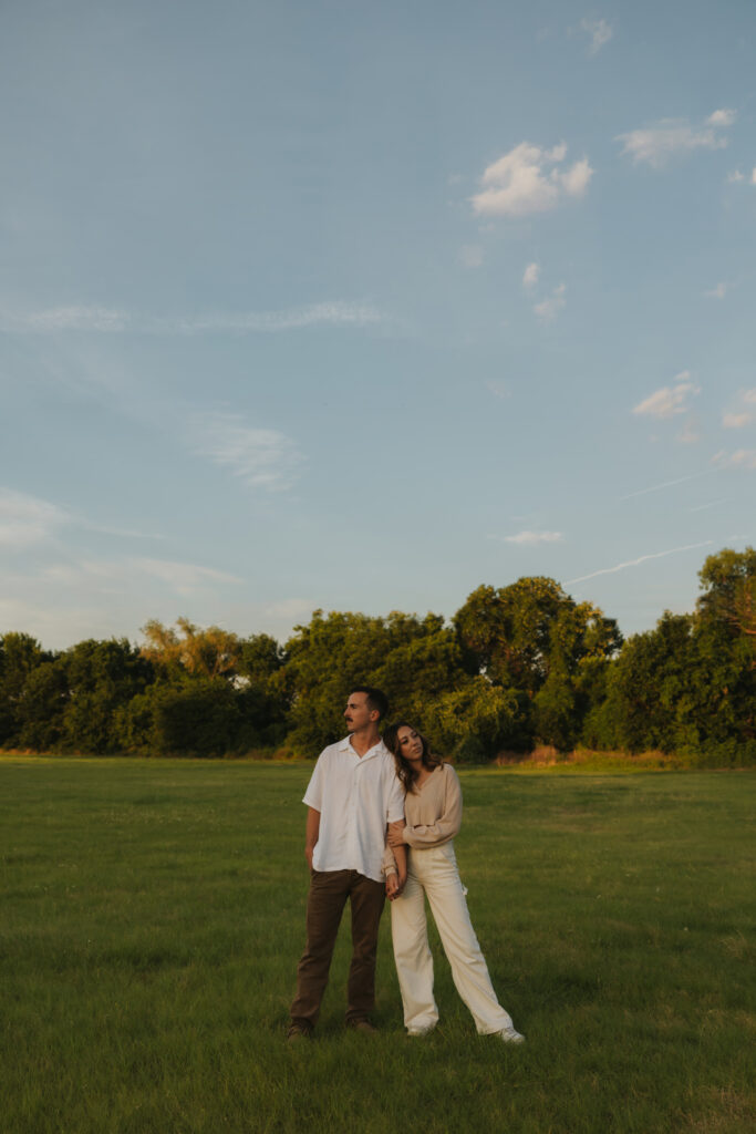 Dreamy Dallas Engagement Photos in the Summertime