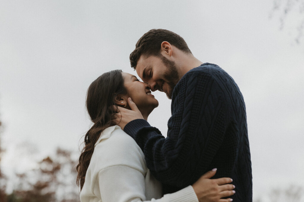 dallas couples photoshoot candid and playful