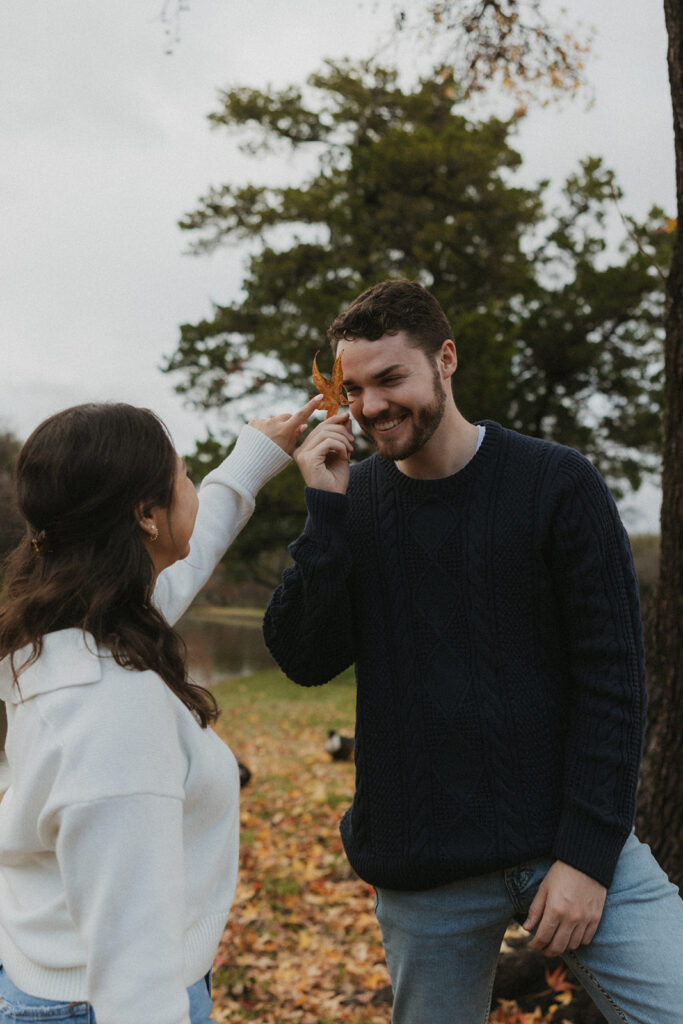 documentary style engagement photos in DFW