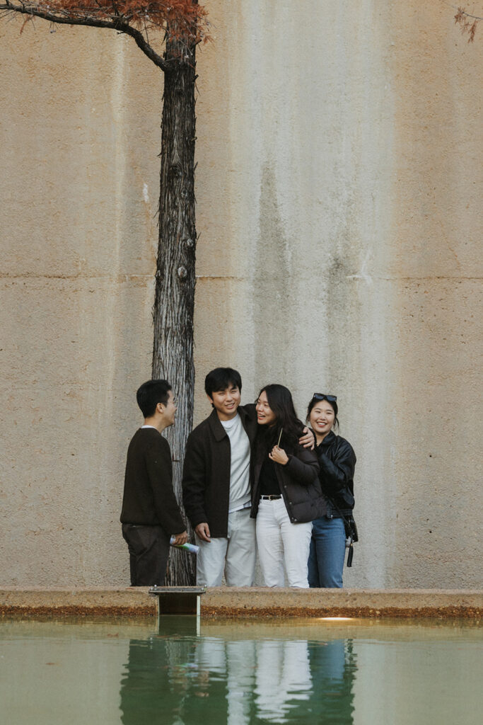 A Winter Proposal at One of the Most Romantic Places to Propose in Fort Worth