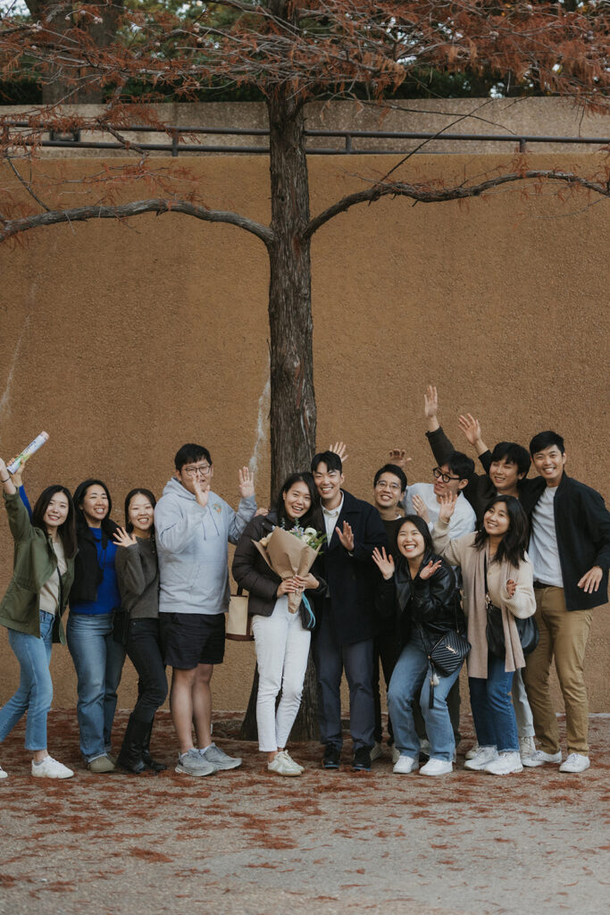 A Winter Proposal at One of the Most Romantic Places to Propose in Fort Worth
