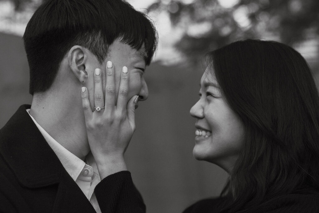 A Winter Proposal at One of the Most Romantic Places to Propose in Fort Worth